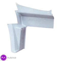 Cobertura Estribo Caminhão Mercedes-Benz 1620 Após 1996 Lado Esquerdo - 6948807407
