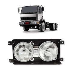 Farol Caminhão Mercedes-Benz 1214 Atron Após 2000 Lado Esquerdo (F-145)