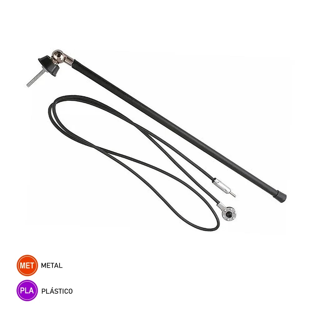 Antena Teto Flexível Universal - (AM, FM)