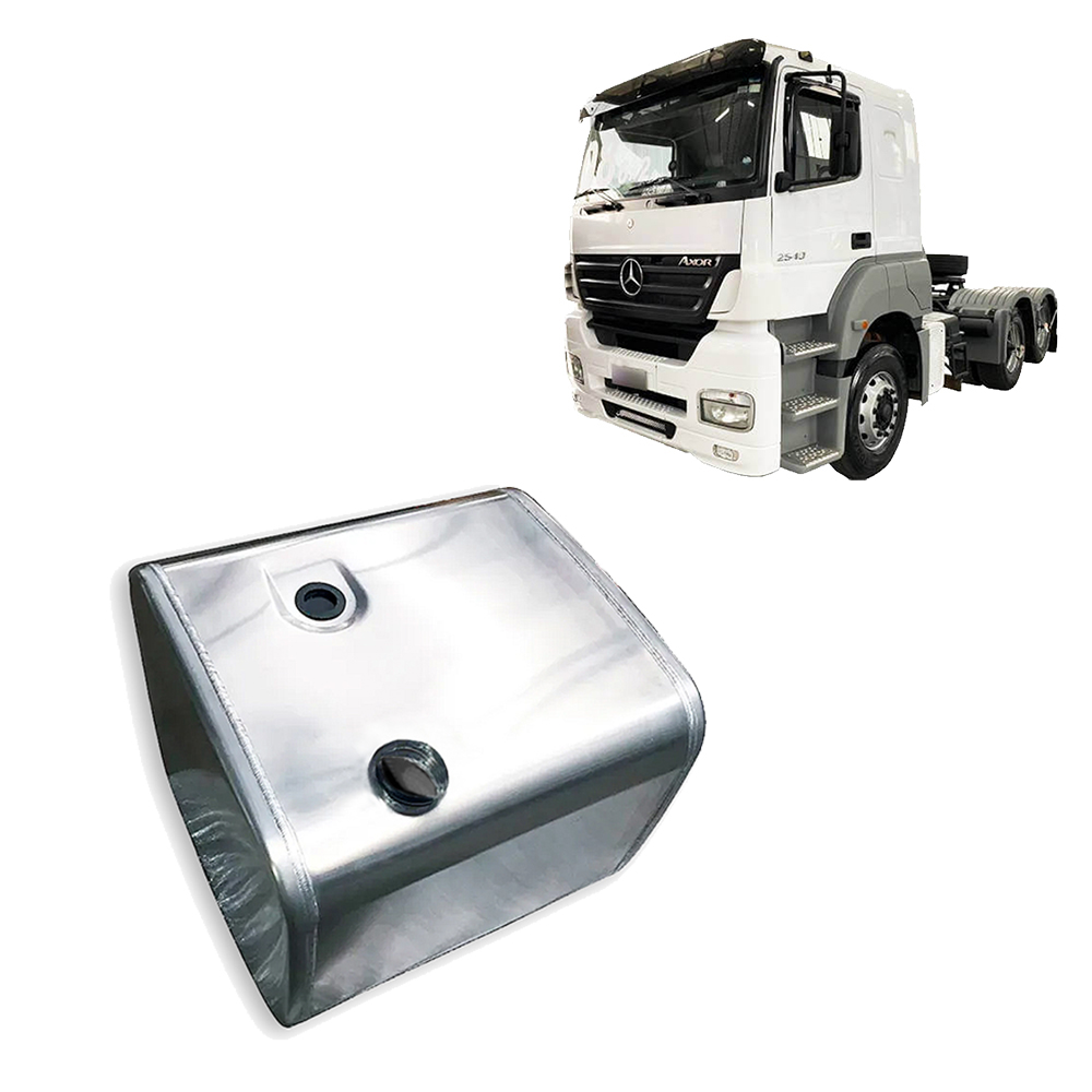 Tanque Combustivel Caminhão Mercedes-Benz Axor Aluminio 230 Litros Lado Esquerdo