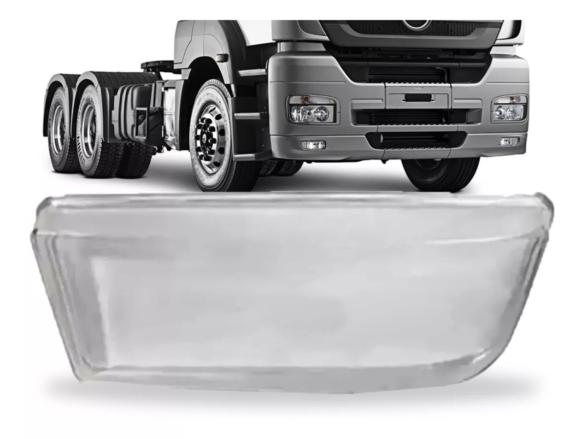 Vidro Farol Caminhão Mercedes-Benz Axor Lado Esquerdo - 0008264210