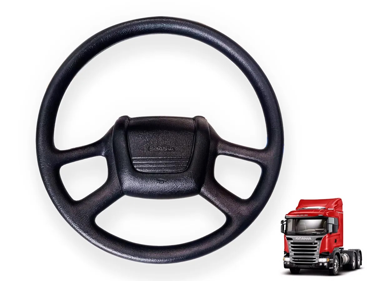 Volante Caminhão Scania Série 4 - Modelo Original - 45Cm - 1435914