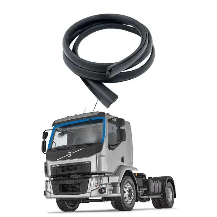 Borracha (Guarnição) Parabrisa Caminhão Volvo VM Após 2003 - 20496137 q