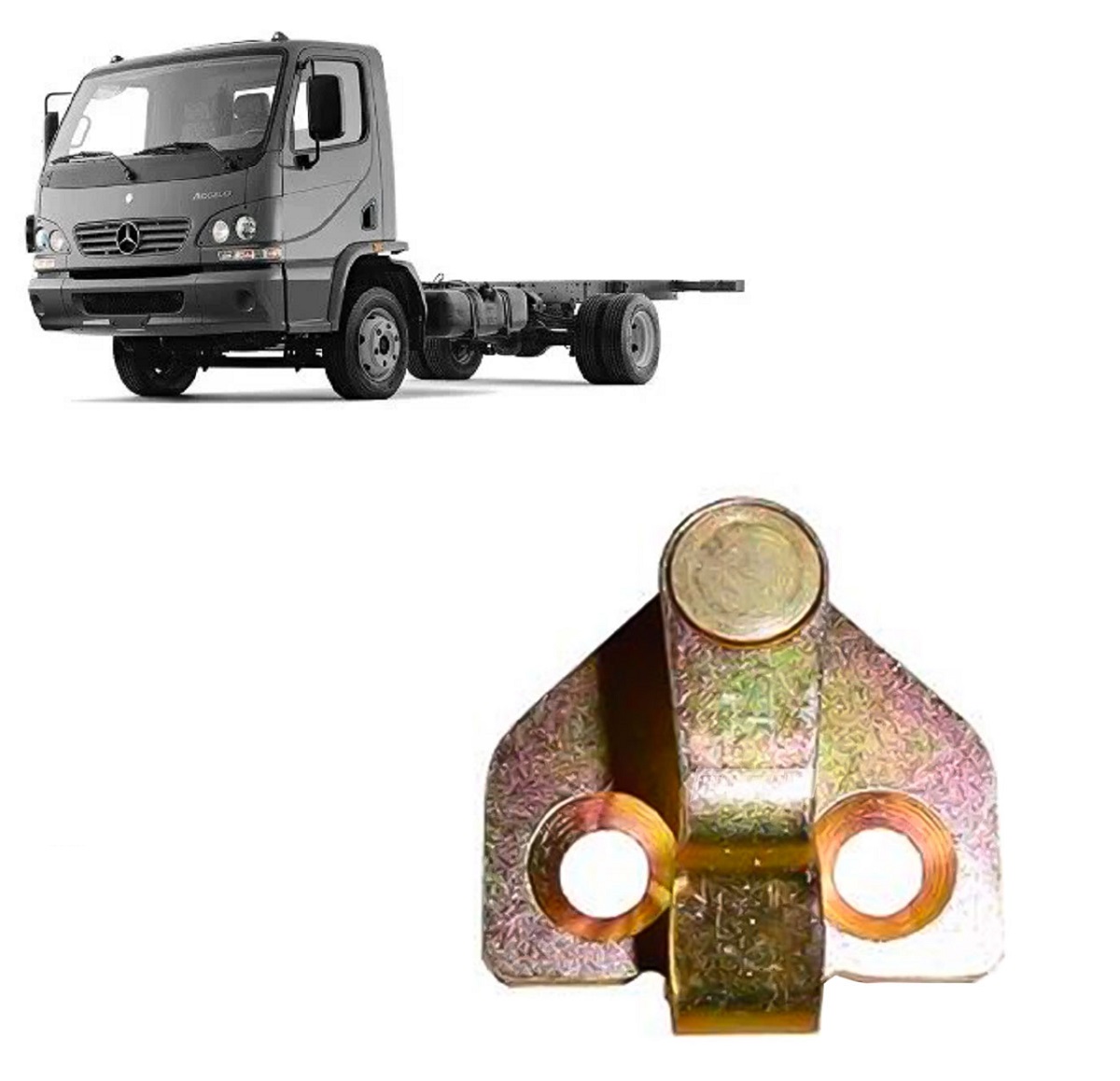 Batente Porta Caminhão Mercedes-Benz Accelo Após 2005 - 9797207004