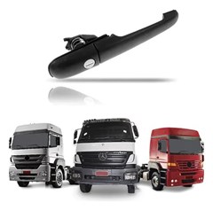 Maçaneta Externa Caminhão Mercedes-Benz Axor Atego Após 2005 Com Chave Lado Direito ou Lado Esquerdo