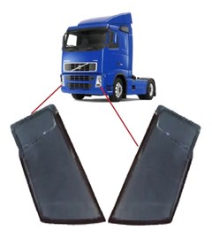 Par Protetor Farol Caminhão Volvo FH 2005 até 2009 - Fumê