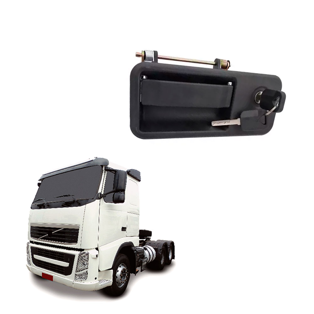 Maçaneta Externa Caminhão Volvo FH NH Após 1998 Completa Lado Esquerdo