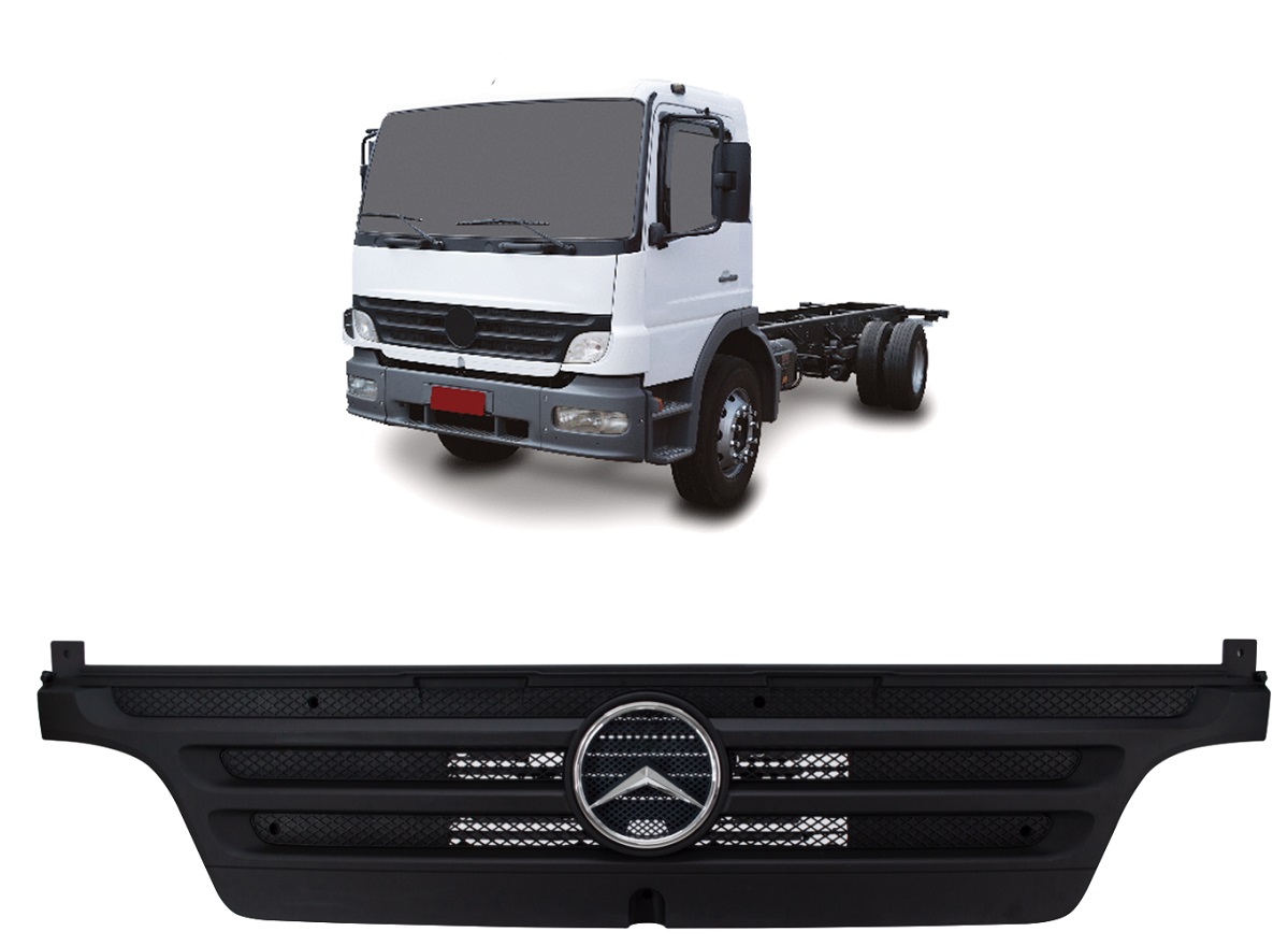 Grade Frontal Caminhão Mercedes-Benz Atego Após 2005 com Estrela - A9738800585