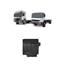Paralama Cabine Caminhão Mercedes-Benz Atego Após 2005 Traseiro (Aparabarro) Lado Esquerdo - 9588813801