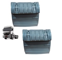 02 Meio Paralama Tração Caminhão Mercedes-Benz Axor Traseiro Direito (Reforçado) - 9305200020