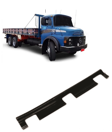 Deblum Paralama Caminhão Mercedes-Benz 1113, 2213 de 1969 a 1988 Pequeno (Rabicho) - 3228810294