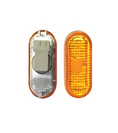Lanterna Seta Lateral Caminhão Volkswagen Titan Work Após 2000 Laranja - (Com Soquete)