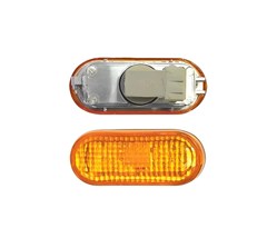 Lanterna Seta Lateral Caminhão Volkswagen Titan Work Após 2000 Laranja - (Com Soquete)