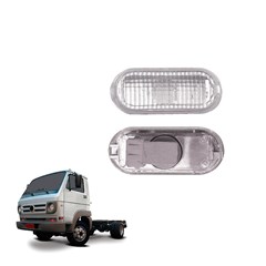Lanterna Seta Lateral Caminhão Volkswagen Titan Work Após 2000 Cristal Com Soquete Lanterna Seta Lateral Caminhão Volkswagen Titan Work Após 2000 Cristal Com Soquete