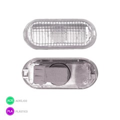 Lanterna Seta Lateral Caminhão Volkswagen Titan Work Após 2000 Cristal Com Soquete Lanterna Seta Lateral Caminhão Volkswagen Titan Work Após 2000 Cristal Com Soquete