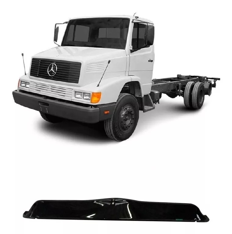 Defletor Capô Caminhão Mercedes-Benz 16181935, 1989 a 1995 Fume