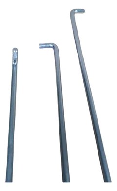 Varao Fechadura Porta Sc 112/113 81/98 (Kit 3 Pecas) Direito - 296186J