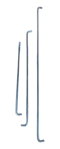 Varao Fechadura Porta Sc 112/113 81/98 (Kit 3 Pecas) Direito - 296186J