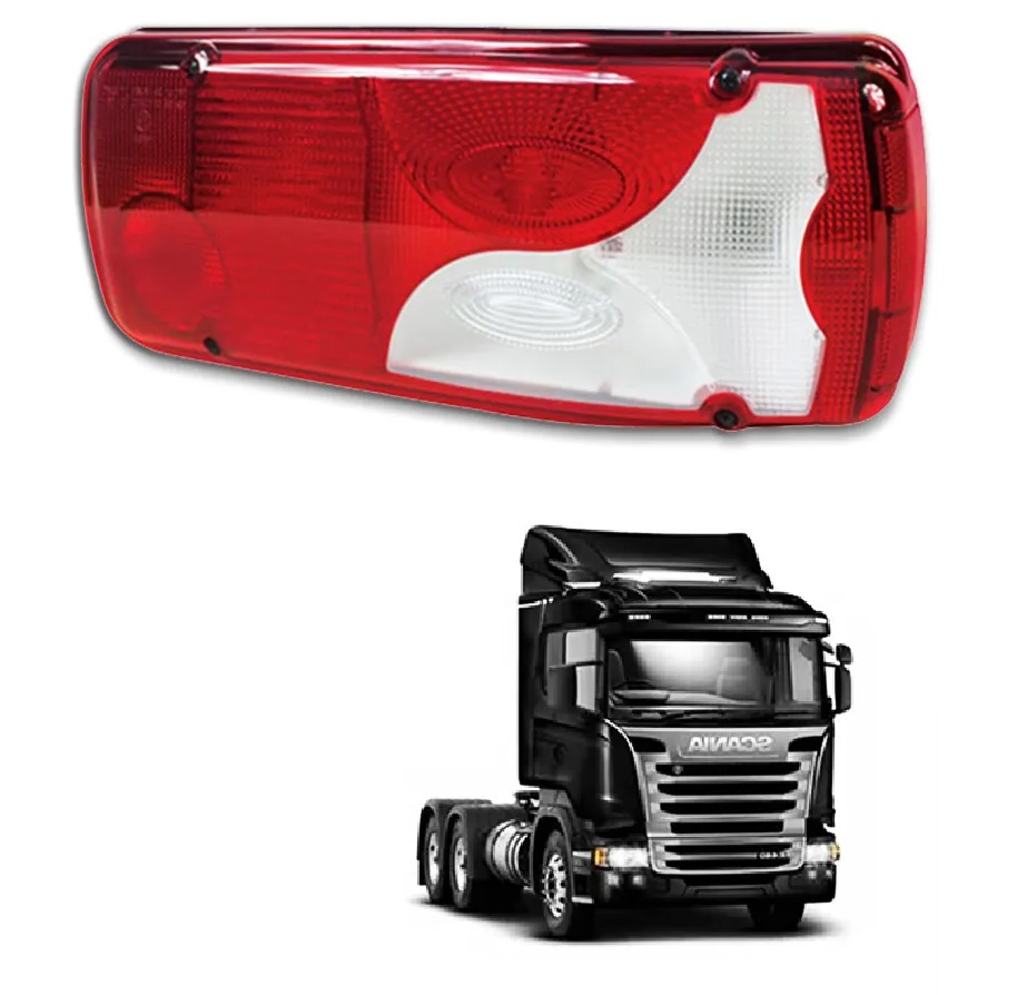 Lente Traseira Caminhão Scania 124 Série 5 Lado Direito