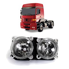 Farol Caminhão Mercedes-Benz 1938-S Cara Chata Após 2000 Duplo Lado Esquerdo (FM-142)
