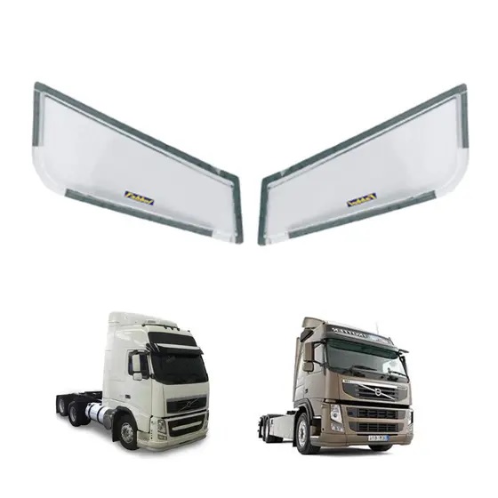 Par Protetor Farol Milha Caminhão Volvo FH Após 2010 - Cristal