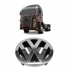 Emblema Grade Frontal Caminhão Volkswagen Constellation (260mm) - 2R2853601A Emblema Grade Frontal Caminhão Volkswagen Constellation (260mm) - 2R2853601A