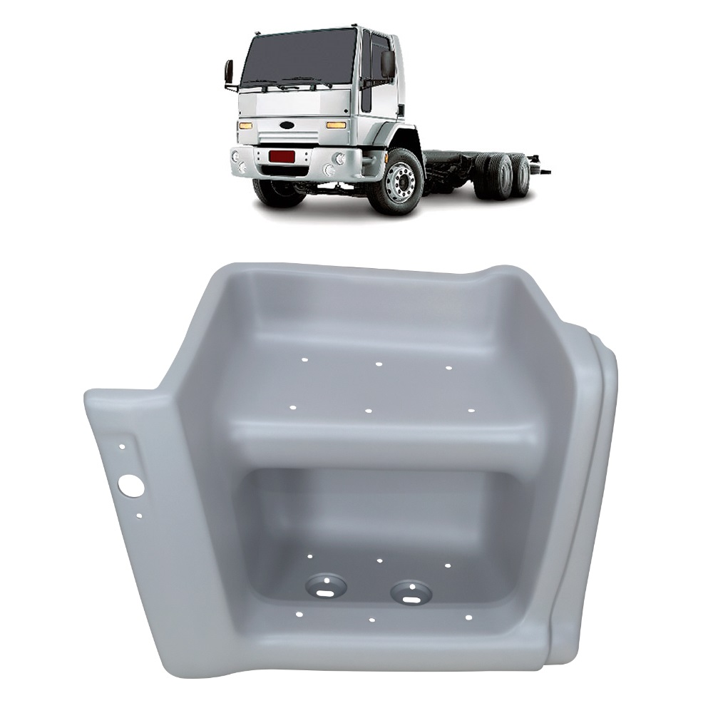 Estribo Caminhão Fd Cargo 1517, 4030 Após 2000 (2 Degraus) Lado Direito - 1C456820044CCYBC Estribo Caminhão Fd Cargo 1517, 4030 Após 2000 (2 Degraus) Lado Direito - 1C456820044CCYBC