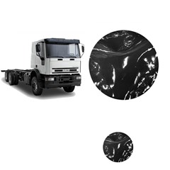 Tapete Verniz Caminhão Iveco Eurocargo com Capo - Preto Tapete Verniz Caminhão Iveco Eurocargo com Capo - Preto