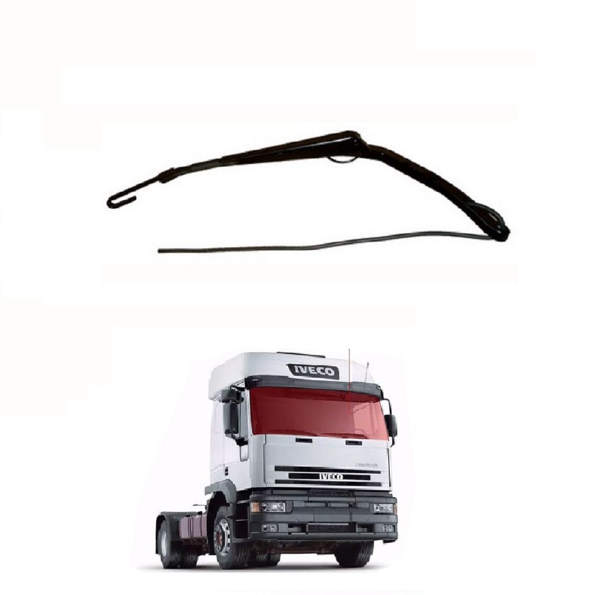 Braco Limpador Parabrisa Iveco Eurotech, EuroCargo, Cursor