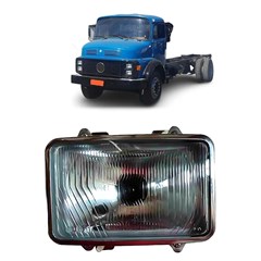 Farol Caminhão Mercedes-Benz 1113, 2213 1982 a 1988 Inferior Lado Direito (FM-193LD)
