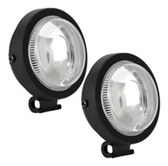 Par Farol Auxiliar Mini Branco 92mm H-3 Orgus (FU-21)