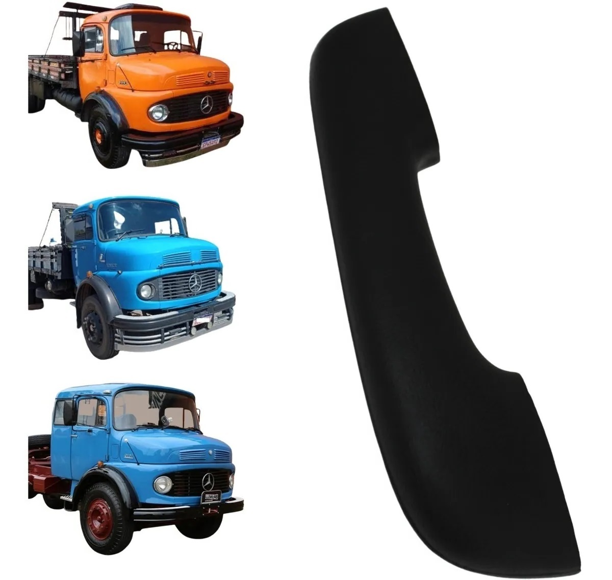 Encosto Braço Caminhão Mercedes-Benz 1113 2213 1972 a 1982 Macio Lado Direito