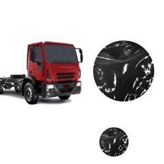Tapete Verniz Caminhão Iveco Tector Após 2009 - Preto Tapete Verniz Caminhão Iveco Tector Após 2009 - Preto