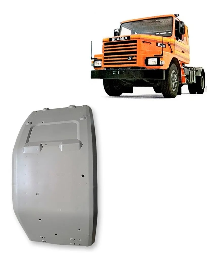 Paralama Cabine Sc 112/113-T Curto Esquerdo - Lata - 522647