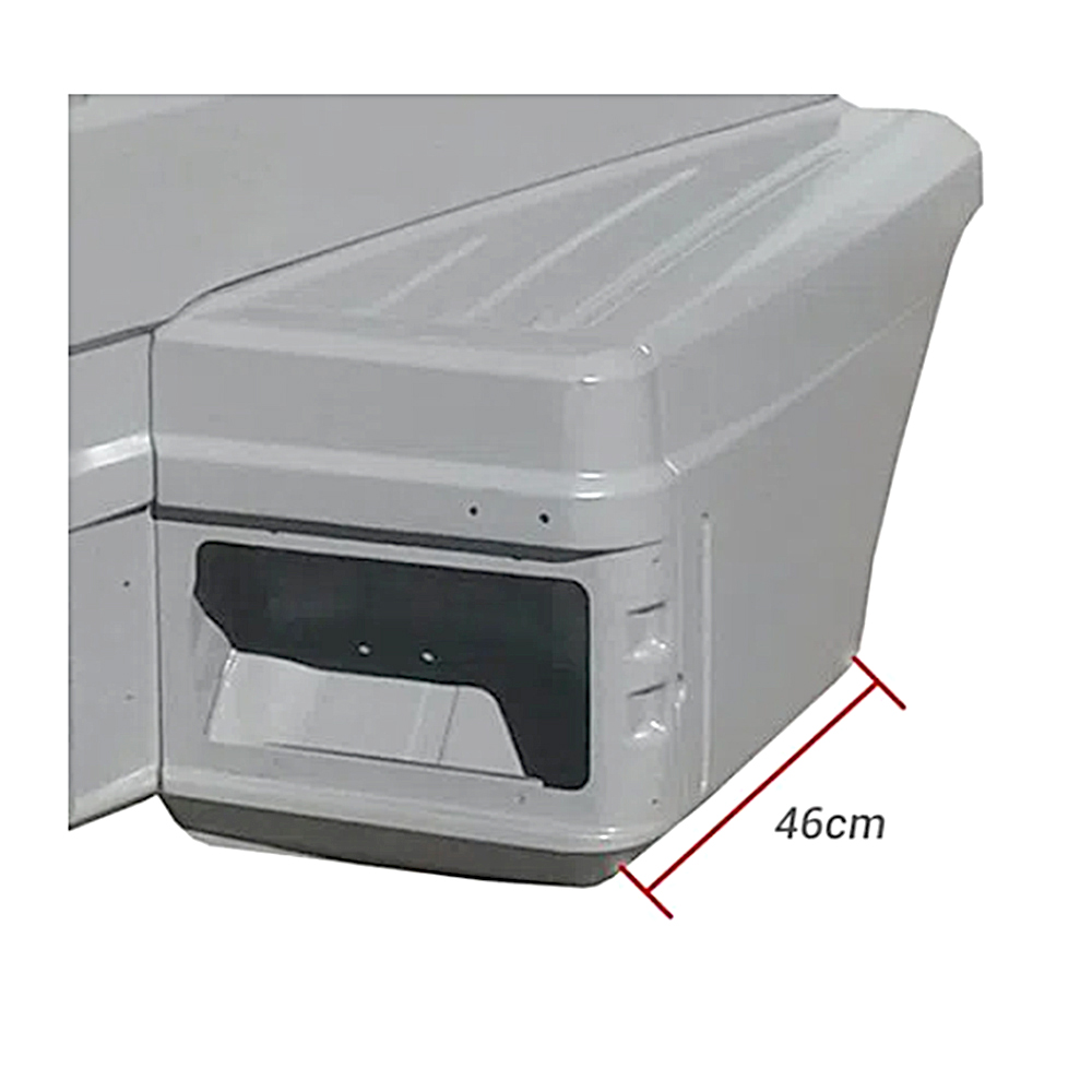 Paralama Capo Sc 112/113 T Longo Esquerdo Lata - 1676512