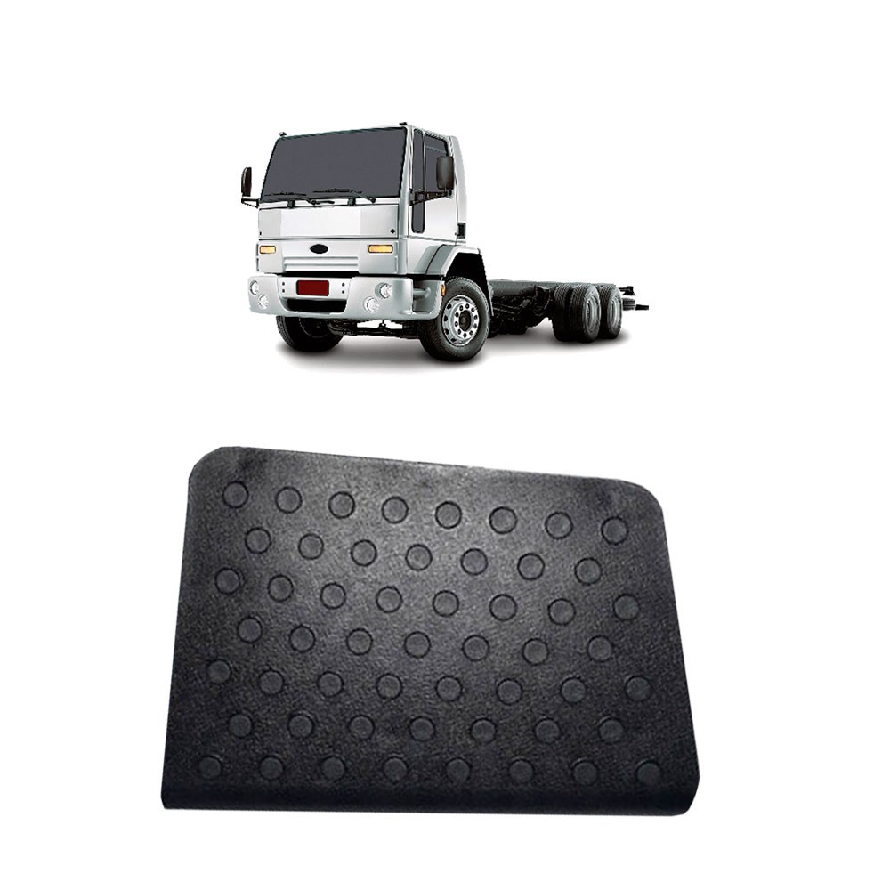 Borracha Estribo Caminhão Ford Cargo Até 1999 Antigo - Lado Direito Borracha Estribo Caminhão Ford Cargo Até 1999 Antigo - Lado Direito