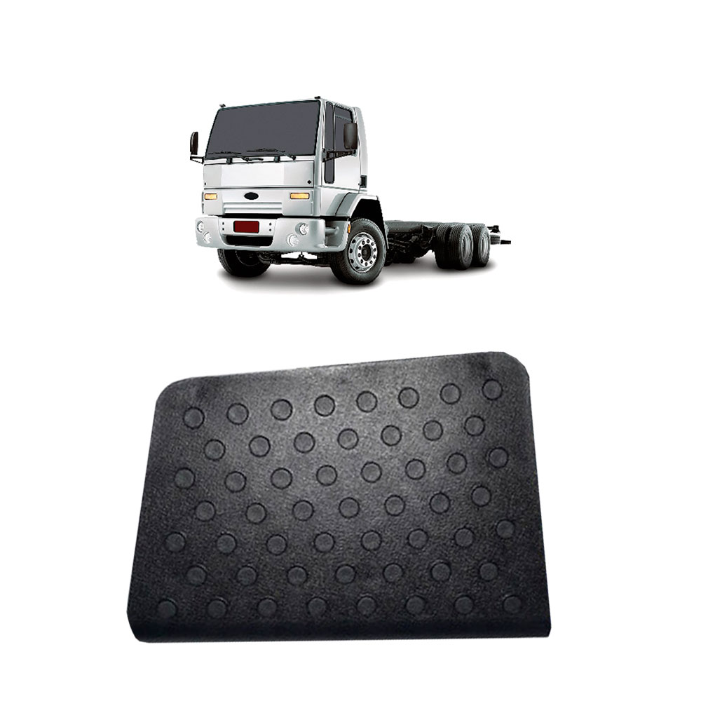 Borracha Estribo Caminhão Ford Cargo Até 1999 Antigo - Lado Esquerdo Borracha Estribo Caminhão Ford Cargo Até 1999 Antigo - Lado Esquerdo