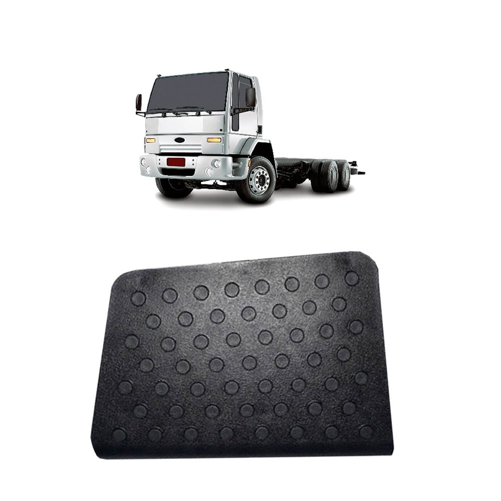 Borracha Estribo Caminhão Ford Cargo Até 1999 Antigo - Lado Esquerdo Borracha Estribo Caminhão Ford Cargo Até 1999 Antigo - Lado Esquerdo
