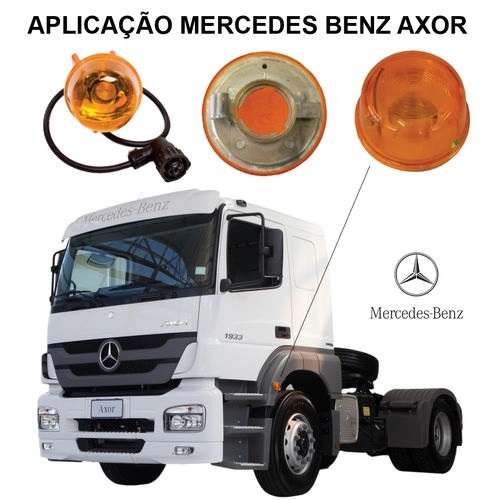 Lanterna Seta Pisca Caminhão Mercedes-Benz1938S Lateral