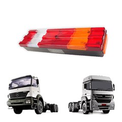 Lanterna Traseira Caminhão Mercedes-Benz Axor Actros Lado Direito - Encaixe Lanterna Traseira Caminhão Mercedes-Benz Axor Actros Lado Direito - Encaixe