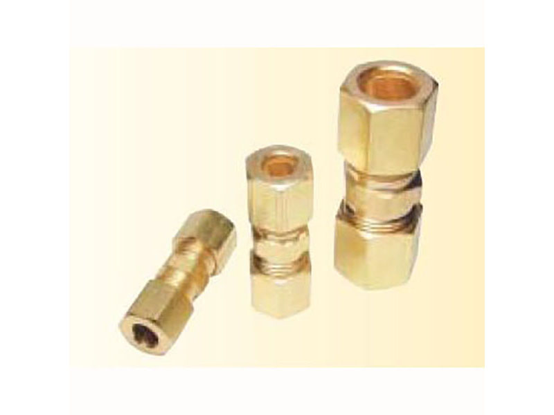 Uniao Emenda Reta Latao 1/2 (12Mm) Completa