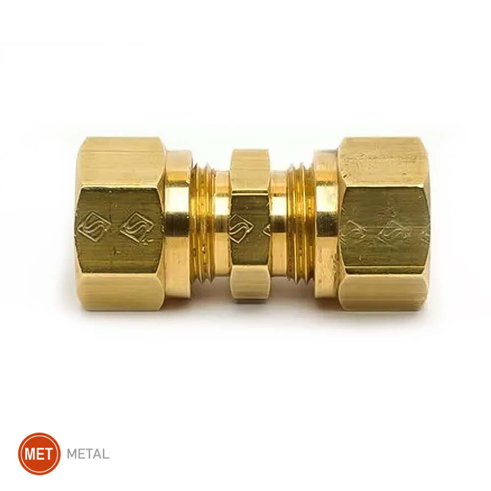 Uniao Emenda Reta Nylon 5/16 Para Mangueira