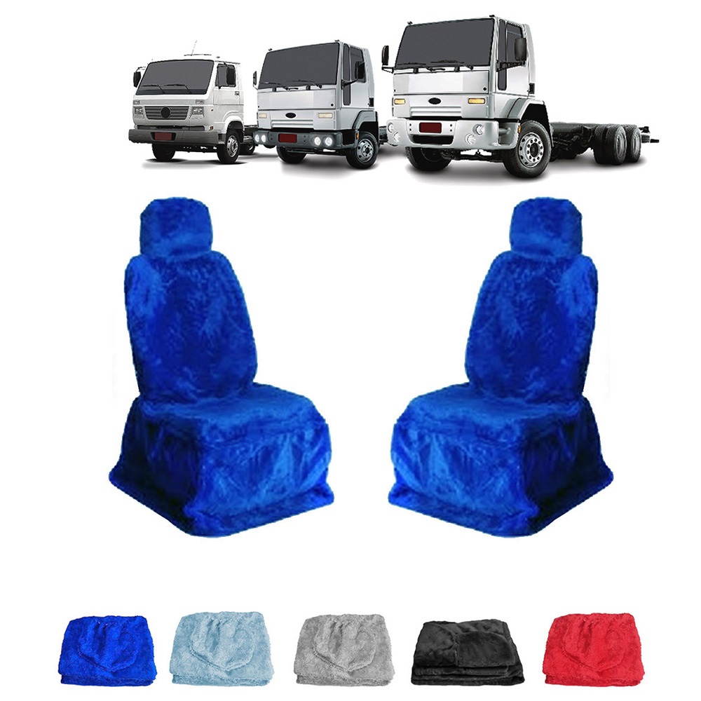 Capa Banco Caminhão Volkswagen Cargo Todos Até 2000 - Azul