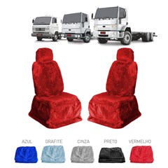 Capa Banco Original Vw Cargo Todos Até 2000 - Vermelho