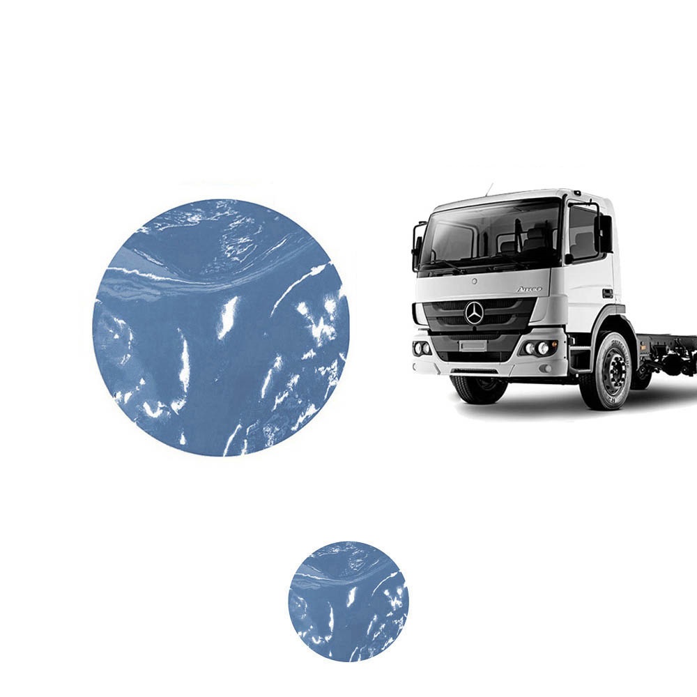 Tapete Verniz Caminhao Mercedes-Benz Atego 1315  Sem Capo - Grafite Tapete Verniz Caminhao Mercedes-Benz Atego 1315  Sem Capo - Grafite