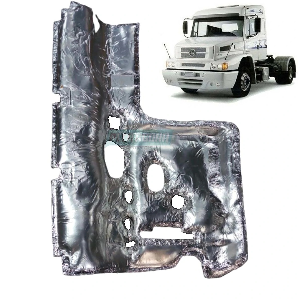 Isolação Cabine Caminhão Mercedes-Benz 1938-LS, 1634-LS Lado Direito - 6946828328