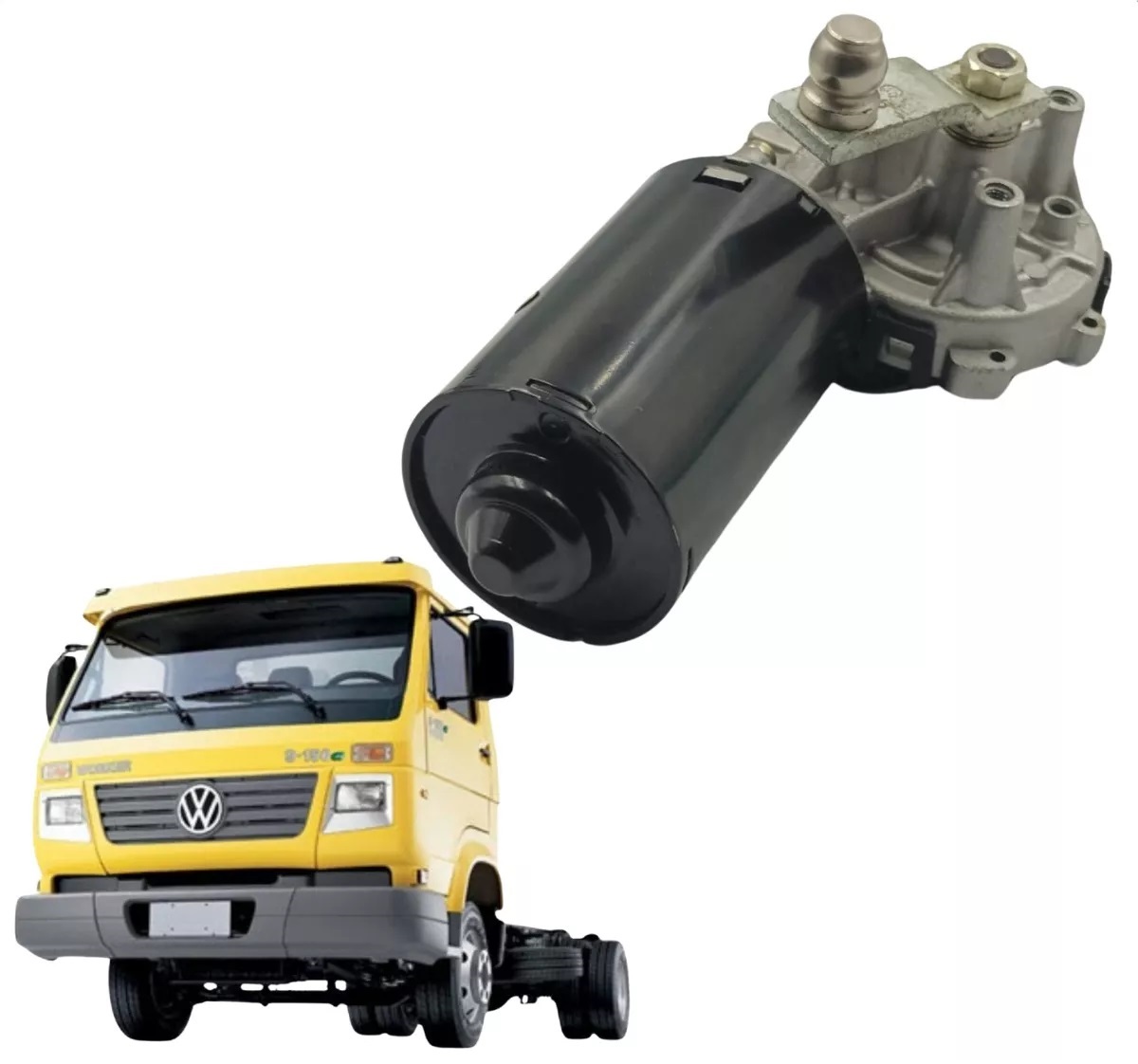 Motor Limpador Parabrisa Caminhão Volkswagen Após 2000 12 Volts