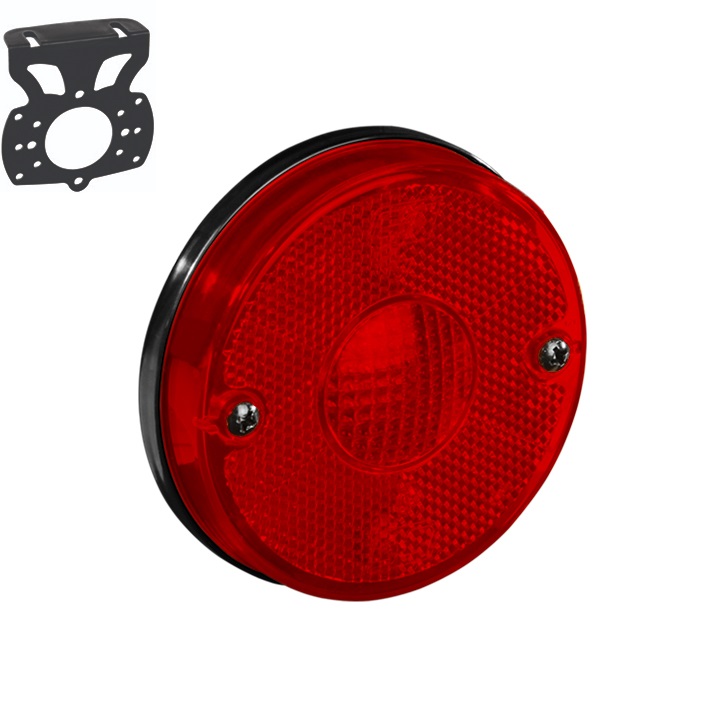 Lanterna Lateral Carreta Randon Com Suporte - Vermelha GF