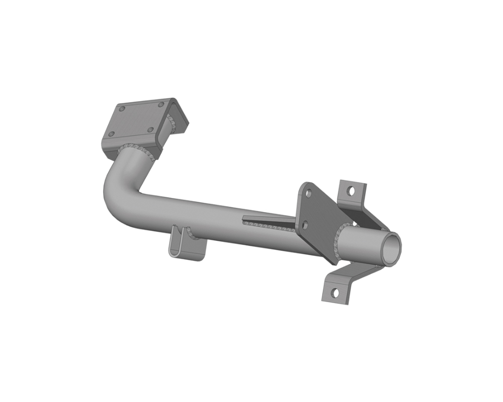 Suporte Estribo Caminhão Volkswagen Worker Lado Direito (Médios e Pesados - 4 Furos) - 2VF801172