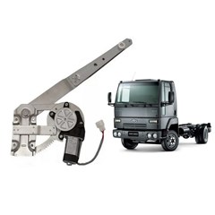 Maquina Vidro Caminhão Ford Cargo Até 2010 Com Motor 12 Volts Lado Esquerdo - 82DBE23201AH Maquina Vidro Caminhão Ford Cargo Até 2010 Com Motor 12 Volts Lado Esquerdo - 82DBE23201AH